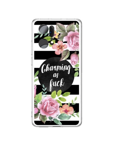 Coque Oppo Find X5 Pro Charming as Fuck Fleurs - Maryline Cazenave