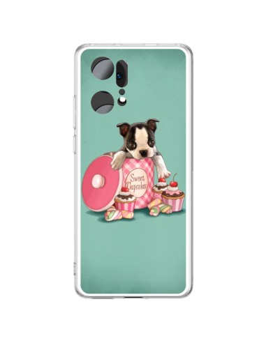 Oppo Find X5 Pro Case Dog Cupcakes Torta Boite - Maryline Cazenave