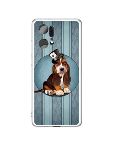 Coque Oppo Find X5 Pro Chien Dog Jeu Poket Cartes - Maryline Cazenave