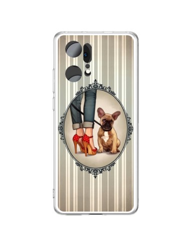 Coque Oppo Find X5 Pro Lady Jambes Chien Dog - Maryline Cazenave