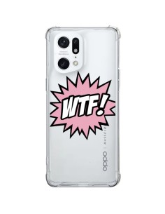 Coque Oppo Find X5 Pro WTF What The Fuck Transparente - Maryline Cazenave