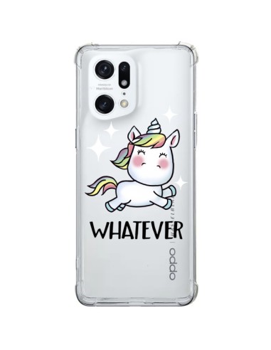 Oppo Find X5 Pro Case Unicorn Whatever Clear - Maryline Cazenave