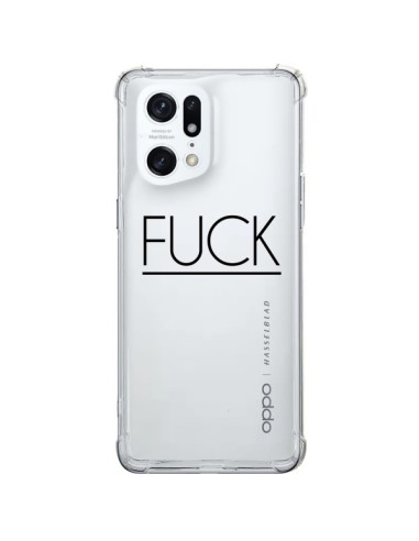 Oppo Find X5 Pro Case Fuck Clear - Maryline Cazenave