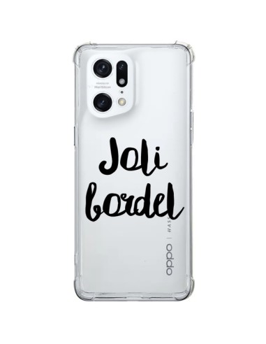 Cover Oppo Find X5 Pro Joli Bordel Trasparente - Maryline Cazenave