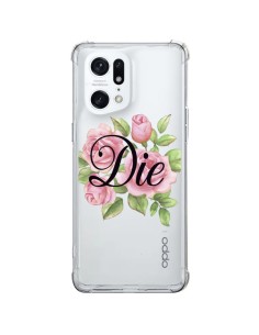 Oppo Find X5 Pro Case Die Flowerss Clear - Maryline Cazenave