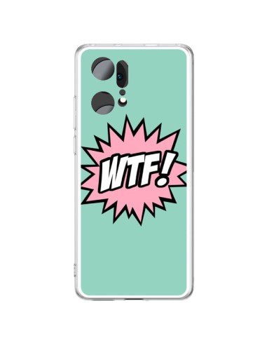 Coque Oppo Find X5 Pro WTF Bulles BD Comics - Maryline Cazenave