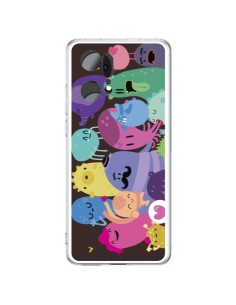 Coque Oppo Find X5 Pro Monstres 2 - Maria Jose Da Luz