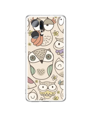 Cover Oppo Find X5 Pro Gufo Vintage - Maria Jose Da Luz