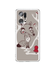 Coque Oppo Find X5 Pro Le Petit Chaperon Rouge Loup - Maria Jose Da Luz