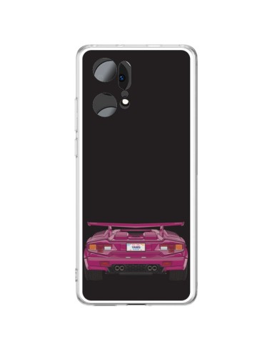 Coque Oppo Find X5 Pro Yamborhini Voiture - Mikadololo