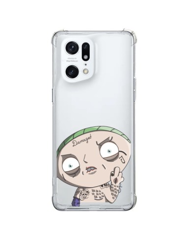 Coque Oppo Find X5 Pro Stewie Joker Suicide Squad Transparente - Mikadololo