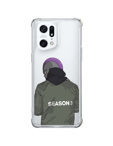 Cover Oppo Find X5 Pro Freezer Dragon Ball Z Trasparente - Mikadololo