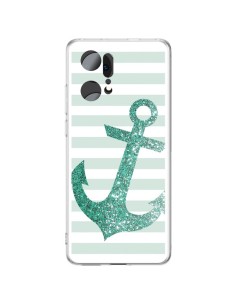 Oppo Find X5 Pro Case Ancora Marina Green - Monica Martinez
