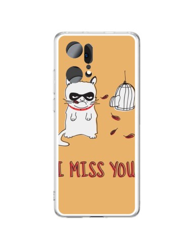 Oppo Find X5 Pro Case Cat I Miss You - Maximilian San