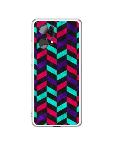 Coque Oppo Find X5 Pro Azteque Geometric Mundo - Maximilian San