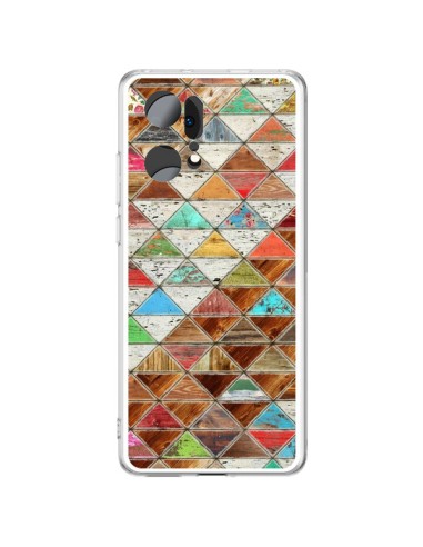 Oppo Find X5 Pro Case Love Pattern Triangle - Maximilian San