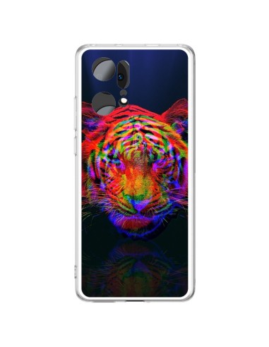 Coque Oppo Find X5 Pro Tigre Beautiful Aberration - Maximilian San