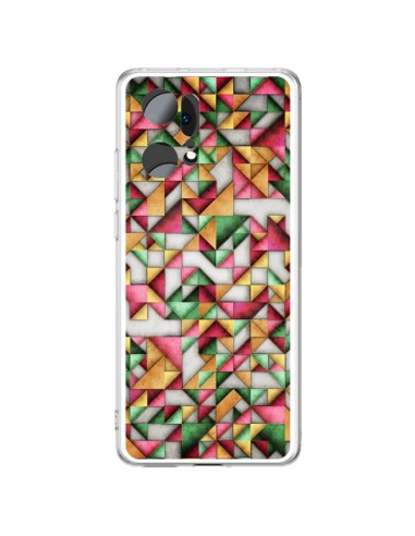 Oppo Find X5 Pro Case Aztec Triangle Geometrico World - Maximilian San