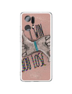 Coque Oppo Find X5 Pro I win You lose - Maximilian San