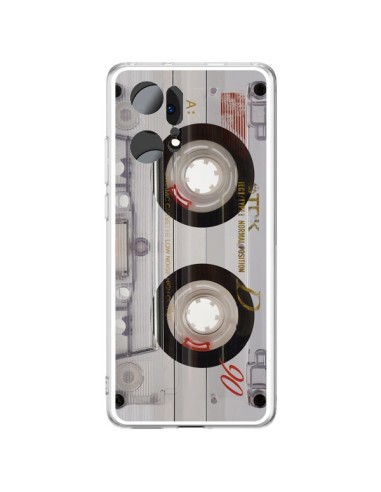 Cover Oppo Find X5 Pro Cassette Trasparente K7 - Maximilian San