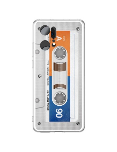 Cover Oppo Find X5 Pro Bianco Cassette K7 - Maximilian San