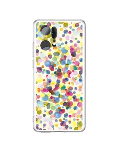 Coque Oppo Find X5 Pro Color Drops - Ninola Design