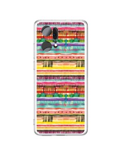 Coque Oppo Find X5 Pro Ink Dust Blue - Ninola Design