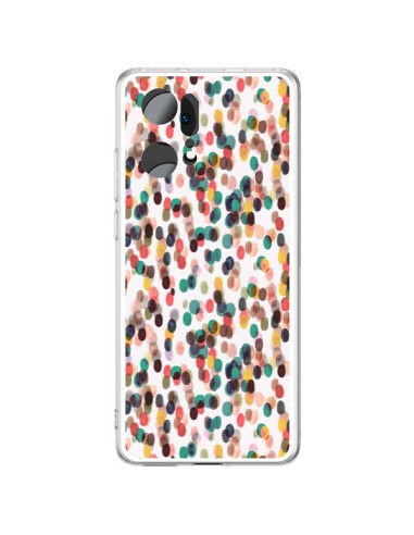 Coque Oppo Find X5 Pro Rainbow Lace Neon - Ninola Design