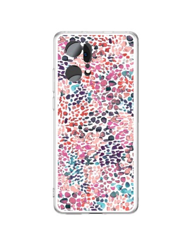 Coque Oppo Find X5 Pro Soft Nautical Watercolor Lines - Ninola Design