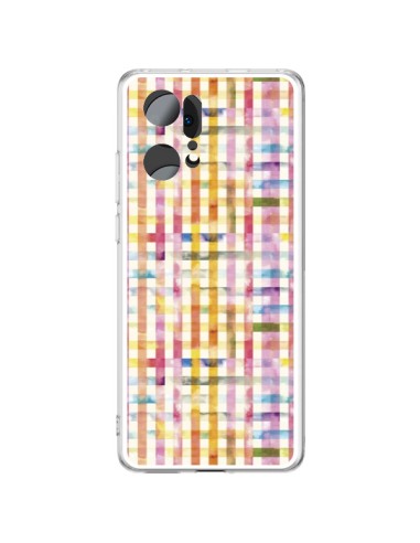 Coque Oppo Find X5 Pro Vichy Black Yellow - Ninola Design