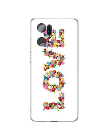 Oppo Find X5 Pro Case Love Flowers - Nico