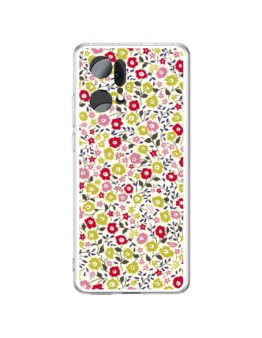 Coque Oppo Find X5 Pro Liberty Fleurs - Nico