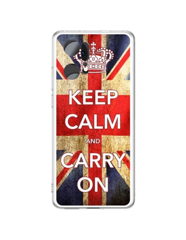 Coque Oppo Find X5 Pro Keep Calm and Carry On - Nico