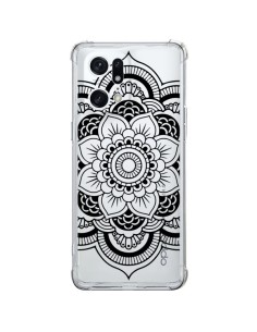 Oppo Find X5 Pro Case Mandala Black Aztec Clear - Nico