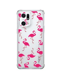 Oppo Find X5 Pro Case Flamingo Pink Clear - Nico