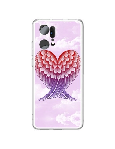 Coque Oppo Find X5 Pro Ailes d'ange Amour - Rachel Caldwell