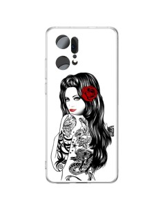 Coque Oppo Find X5 Pro Tattoo Girl Lolita - Rachel Caldwell