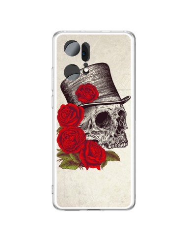 Oppo Find X5 Pro Case Gentleman Skull - Rachel Caldwell