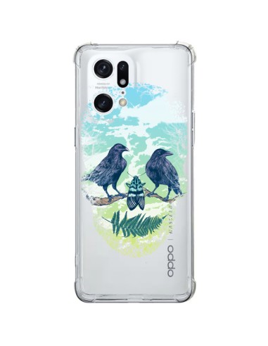Oppo Find X5 Pro Case Skull Nature Clear - Rachel Caldwell