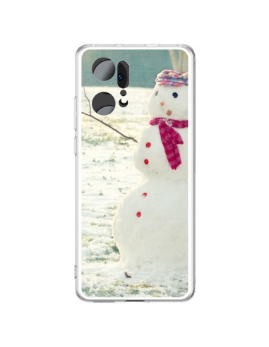 Cover Oppo Find X5 Pro Pupazzo di neve - R Delean