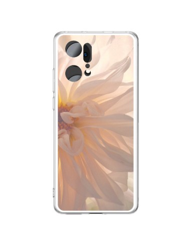 Coque Oppo Find X5 Pro Fleurs Rose - R Delean