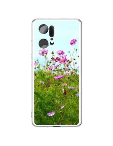 Oppo Find X5 Pro Case Field Flowers Pink - R Delean