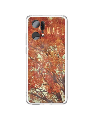 Coque Oppo Find X5 Pro Imagine Paysage Arbres - R Delean