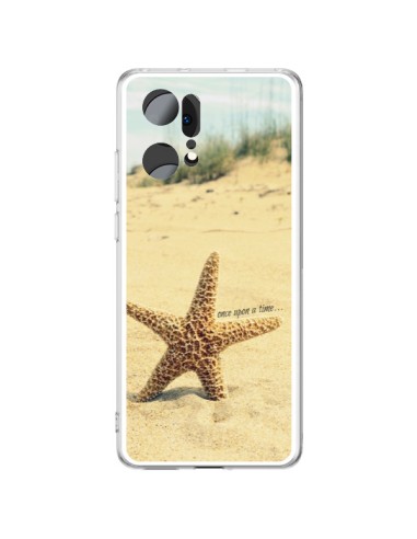 Coque Oppo Find X5 Pro Etoile de Mer Plage Beach Summer Ete - R Delean