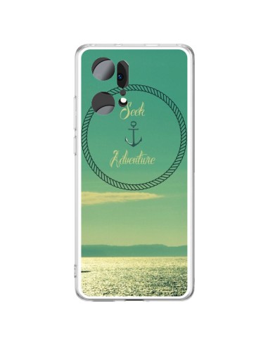 Coque Oppo Find X5 Pro See Adventure Aventure Ancre Navire Bateau - R Delean