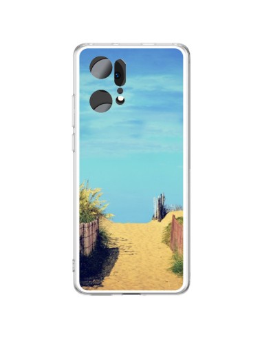 Coque Oppo Find X5 Pro Plage Beach Sand Sable - R Delean