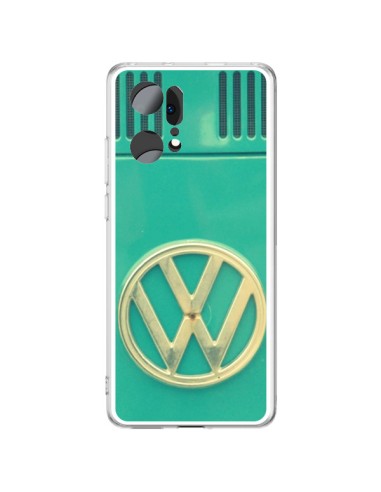 Oppo Find X5 Pro Case Groovy Van Hippie VW Blue - R Delean