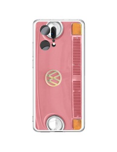 Coque Oppo Find X5 Pro Groovy Van Hippie VW Rose - R Delean