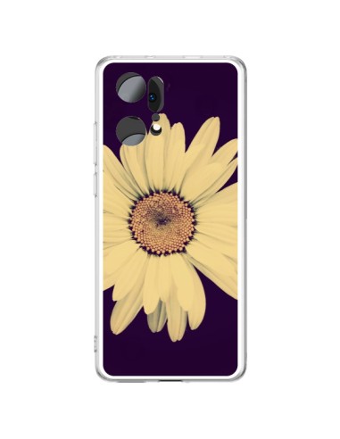 Coque Oppo Find X5 Pro Marguerite Fleur Flower - R Delean