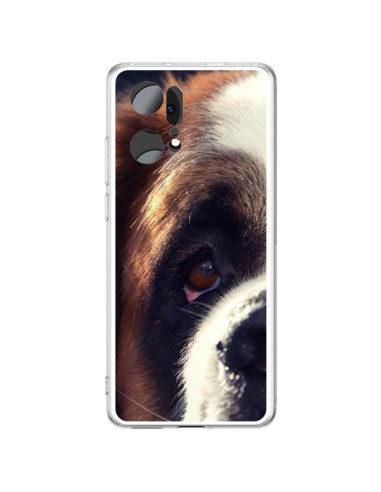 Coque Oppo Find X5 Pro Saint Bernard Chien Dog - R Delean